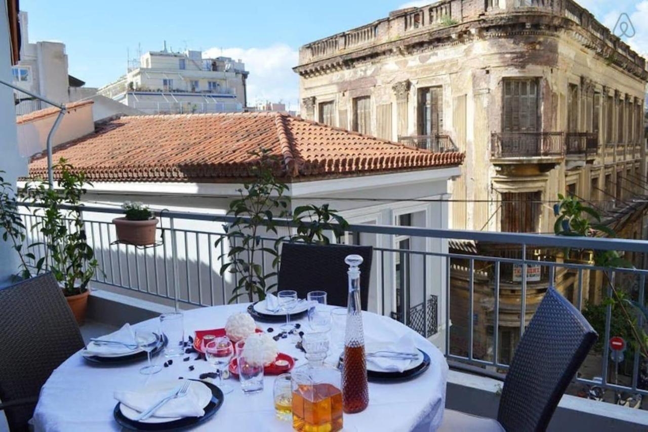Openair Hot Tub/Big Balcony/Great Boutique Apt Athen Exterior foto